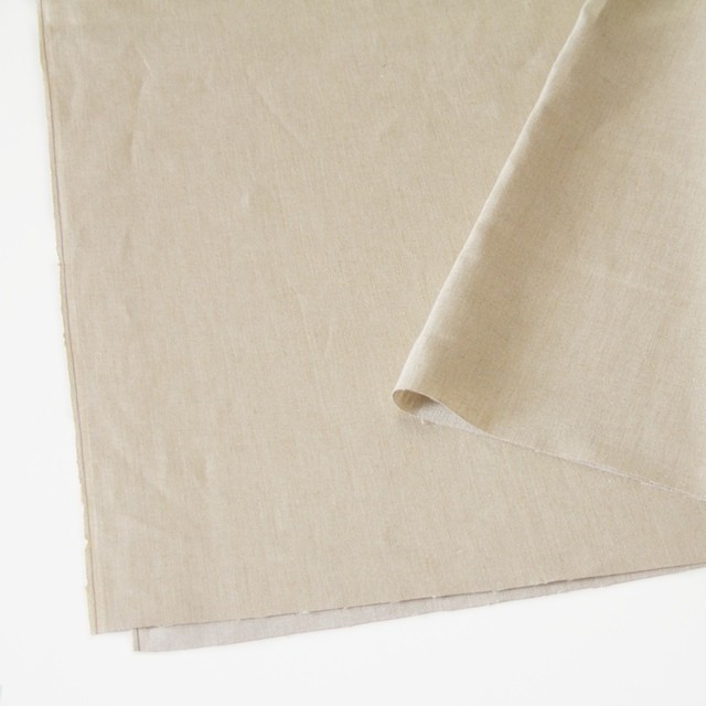 リネン×ラメ箔プリント(ゴールド)×キャンバス - fab-fabric sewing studio | 布地のオンライン通販とソーイングスクール