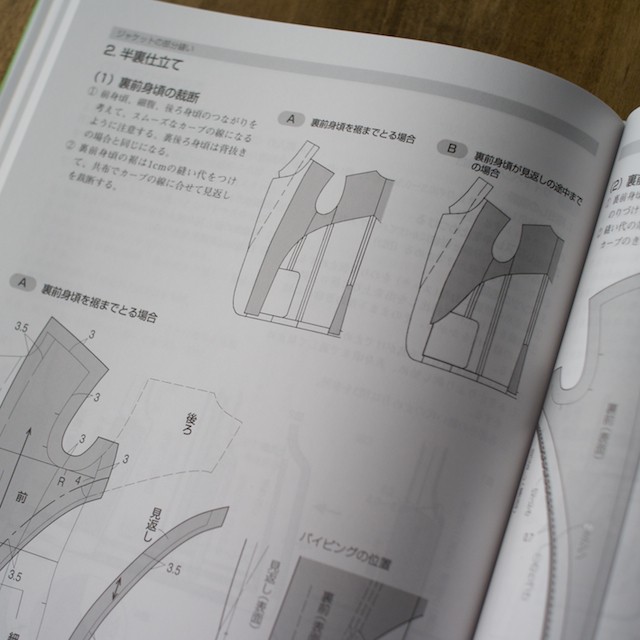 服飾造形講座(10) メンズウェアⅡ(ジャケット・ベスト) (文化服装学院編) イメージ4