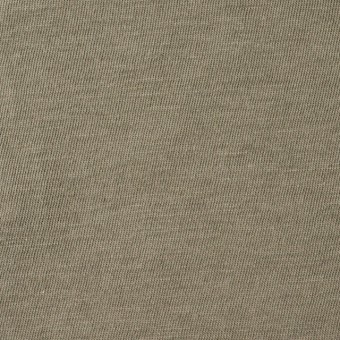 コットン×無地(オリーブグリーン)×天竺ニット_全10色
