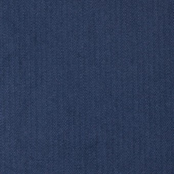 コットン×無地(ネイビーブルー)×ヘリンボーンワッシャー_全3色