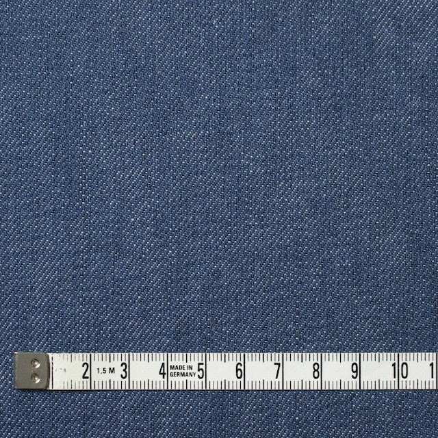 コットン&ポリウレタン×無地(インディゴブルー)×デニムストレッチ イメージ4
