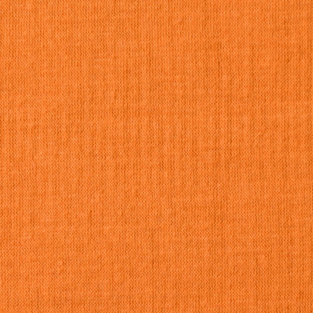 コットン×無地(オレンジ)×Wニット_全6色(シリーズ1) イメージ1