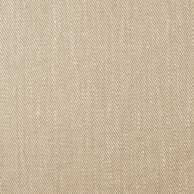 リネン&コットン混×無地(ベージュ)×サージストレッチ_全4色 イメージ1