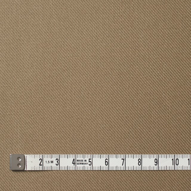 コットン×無地(カーキベージュ)×サージ_全4色 イメージ4