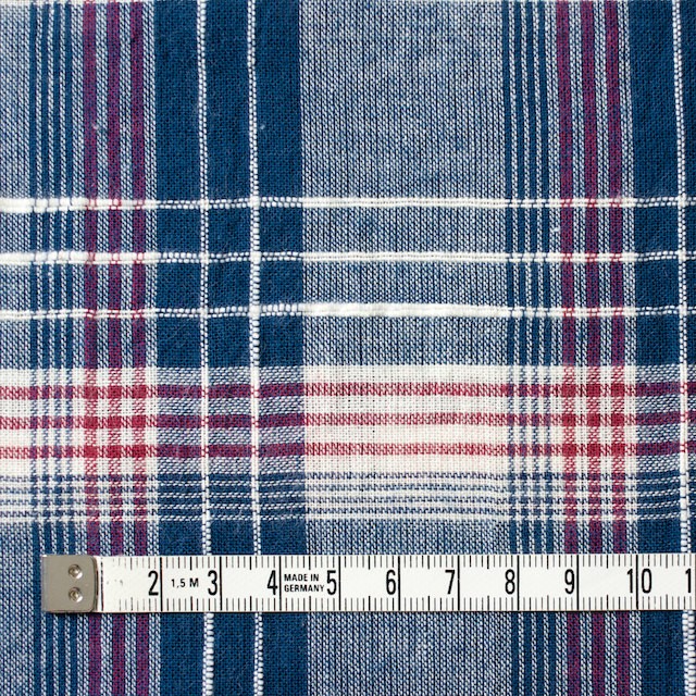 コットン×チェック(トリコロール)×ガーゼ イメージ4