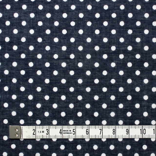 コットン×ドット(ダークネイビー)×ローン_全4色 イメージ4