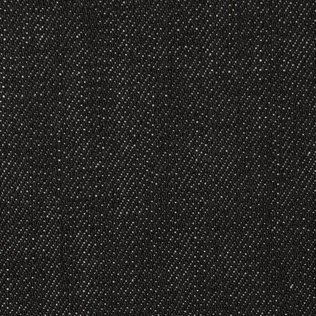 コットン×無地(ブラック)×デニム イメージ1