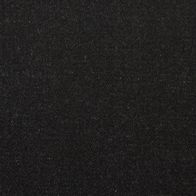 コットン&ポリウレタン×無地(チャコールブラック)×デニムストレッチ イメージ1