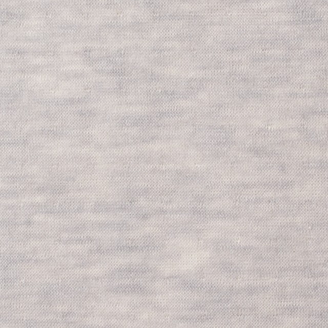 コットン×無地(パールグレー)×W天竺ニット イメージ1