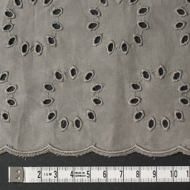 コットン×サークル(カーキ)×ローン刺繍_全2色 イメージ4