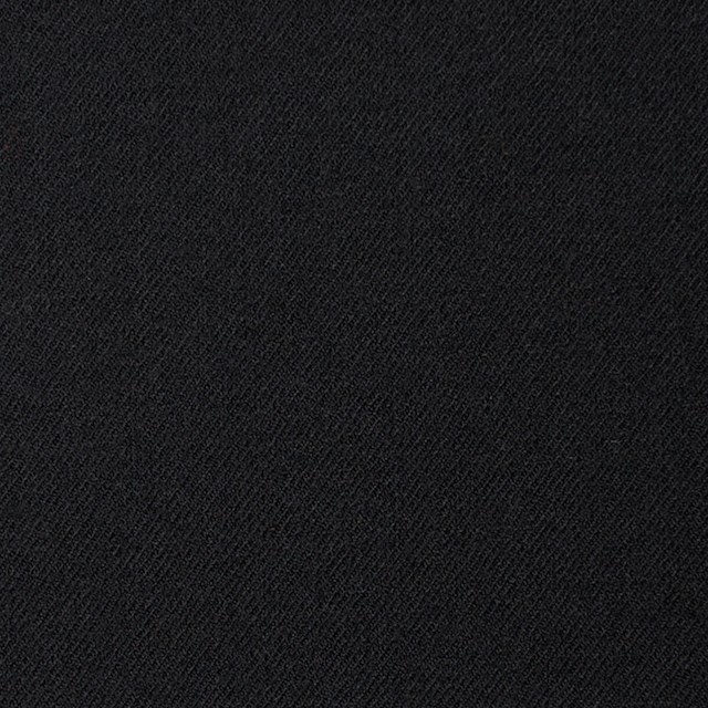 ウール&ポリウレタン×無地(ブラック)×サージストレッチ イメージ1