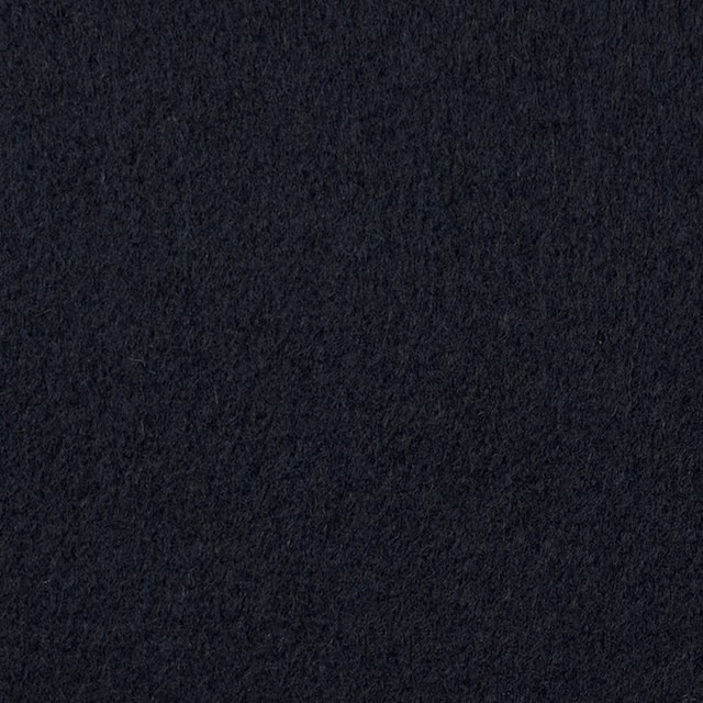 ウール×無地(ダークネイビー)×ビーバー イメージ1
