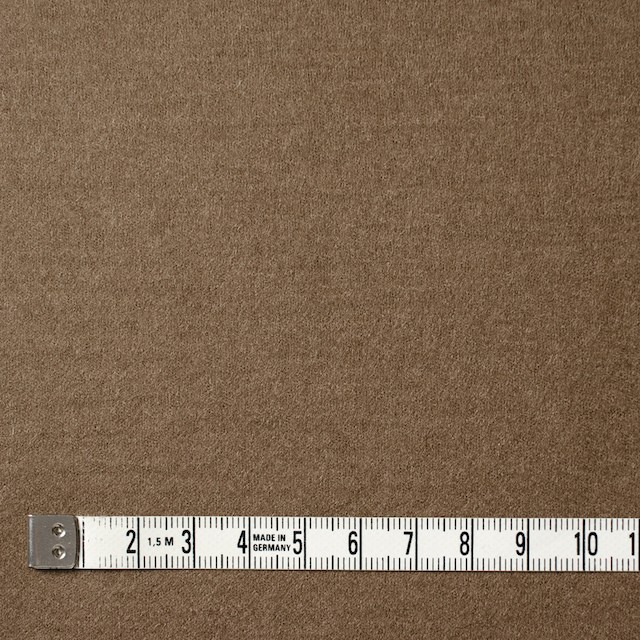 ウール×無地(オークルベージュ)×圧縮Wニット_全3色 イメージ4