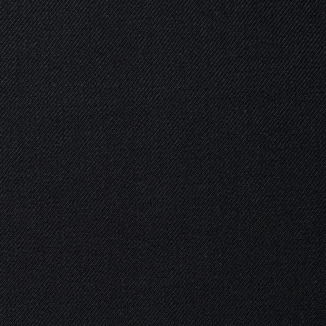 ウール×無地(ブラック)×サージ イメージ1