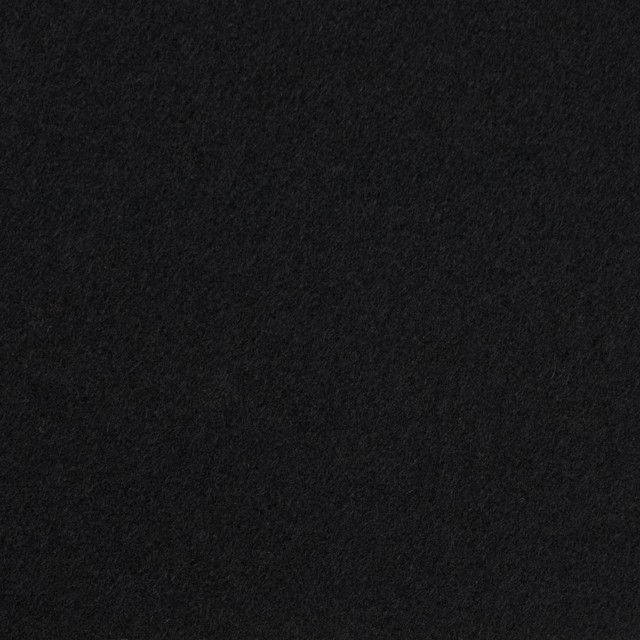 ウール×無地(ブラック)×フラノ(フランネル) イメージ1