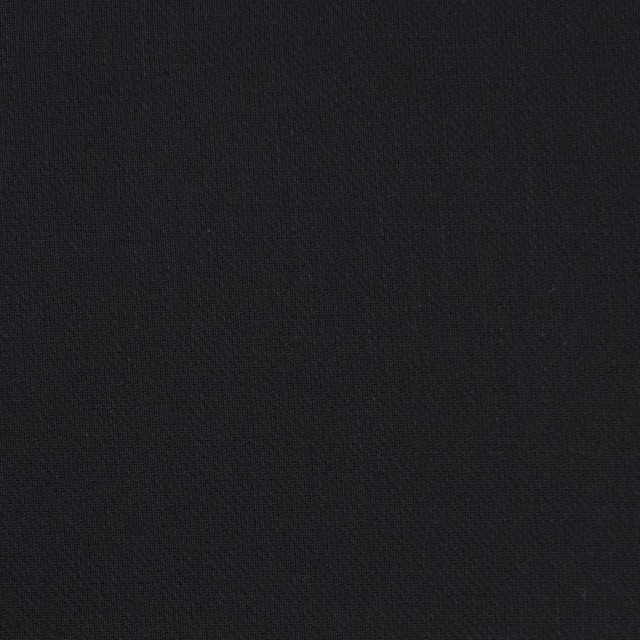 コットン×無地(ブラック)×薄サージ_全4色 イメージ1