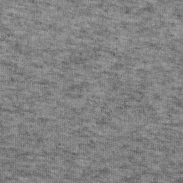 コットン&カシミア×無地(グレー)×フライスニット イメージ1