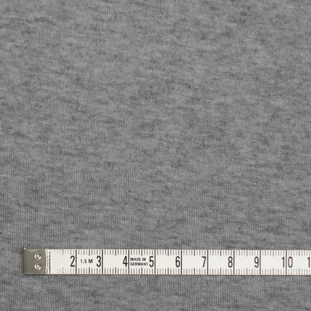 コットン&カシミア×無地(グレー)×フライスニット イメージ4