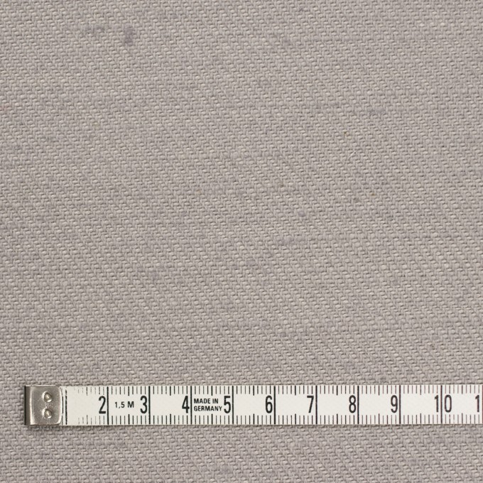 コットン&ジュート×無地(ライトグレー)×厚サージ_全3色 イメージ4