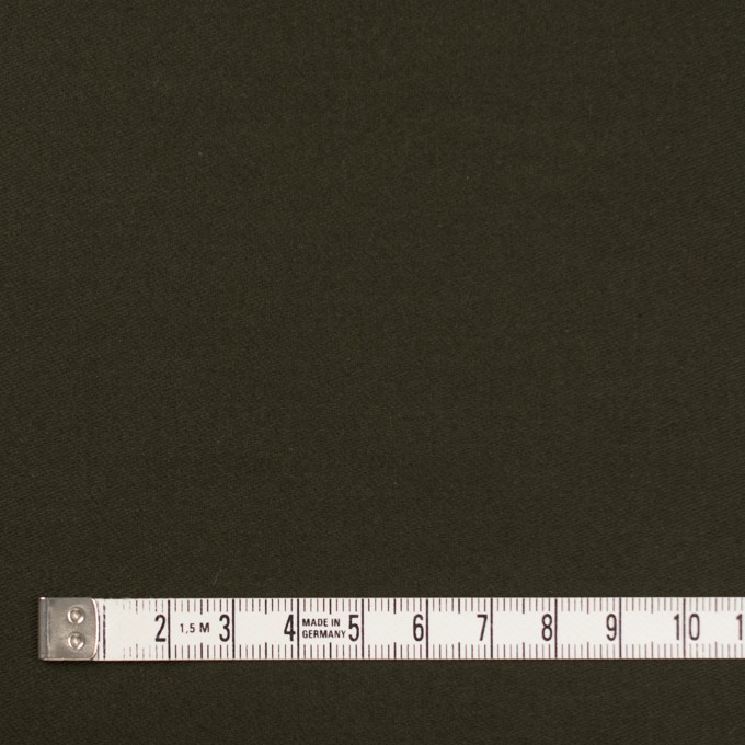 コットン×無地(ダークカーキグリーン)×モールスキン_全6色 イメージ4