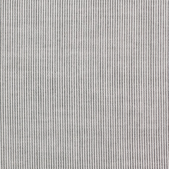 コットン&リネン×ストライプ(チャコール)×ボイル_全2色 イメージ1