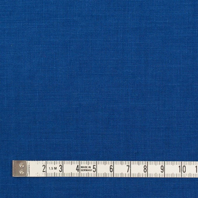 リネン×無地(ロイヤルブルー)×薄キャンバス_全25色 - fab-fabric sewing studio | 布地のオンライン通販と