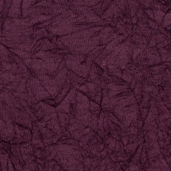 ウール×無地(プラムパープル)×天竺ニットワッシャー_全4色