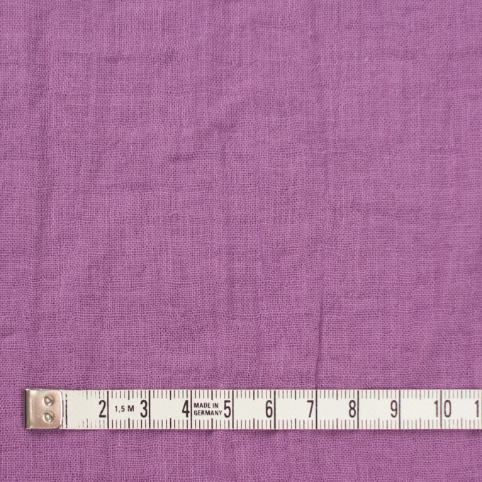 コットン×無地(モーブ)×Wガーゼワッシャー_全20色 イメージ4