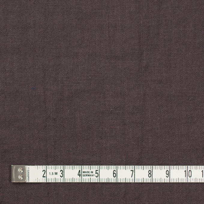 コットン×無地(アッシュブラウン)×Wガーゼワッシャー_全20色 イメージ4
