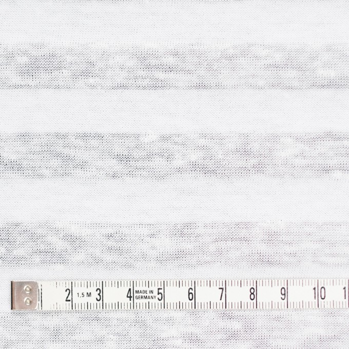コットン&リネン×ボーダー(ホワイト)×天竺ニット_全3色_イタリア製 イメージ4