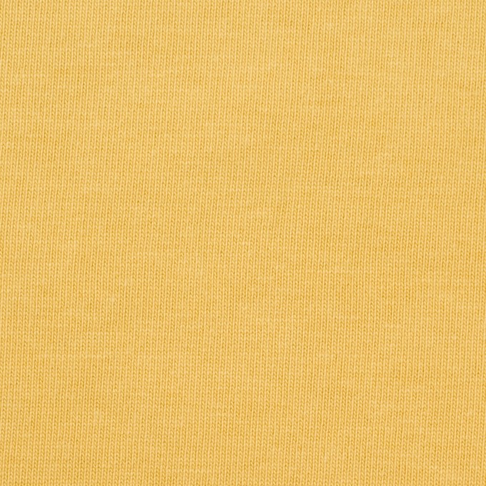 コットン×無地(イエロー)×天竺ニット_全3色 イメージ1