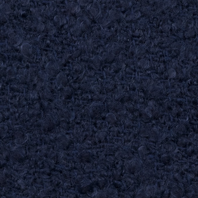 ウール&アクリル混×無地(ネイビー)×ファンシーツイード イメージ1