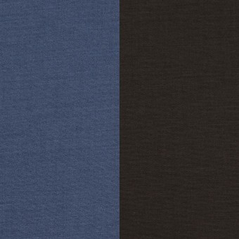 コットン&ポリウレタン×無地(アイアンブルー&チャコール)×ブロードストレッチ(ボンディング)_全4色