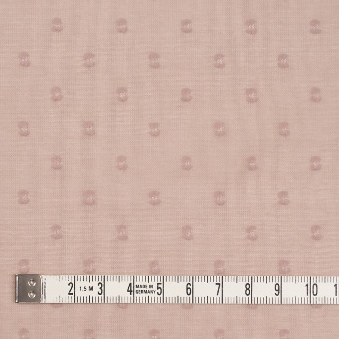 コットン×ドット(スモークピンク)×ボイルカットジャガード_全6色 イメージ4