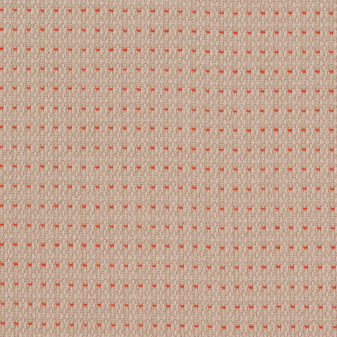 コットン×ドット(オークス&オレンジ)×ドビーワッシャー イメージ1