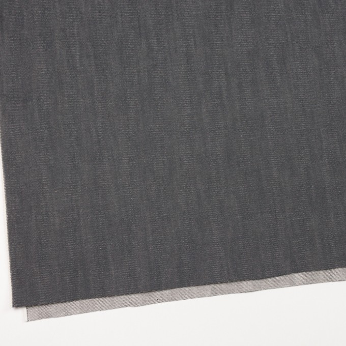 コットン×無地(スチールグレー)×デニム(11.5oz) イメージ2