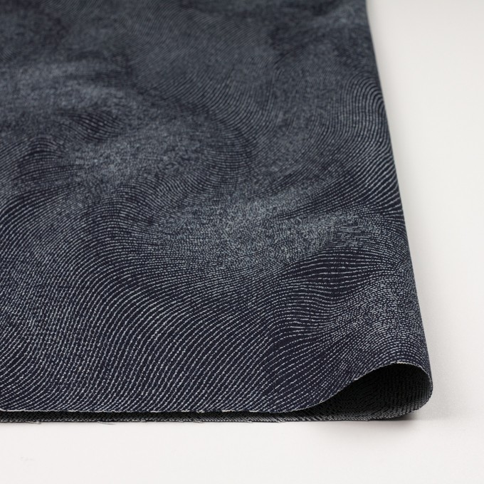 コットン×幾何学模様(インディゴ)×デニムジャガード(10.5oz) イメージ3