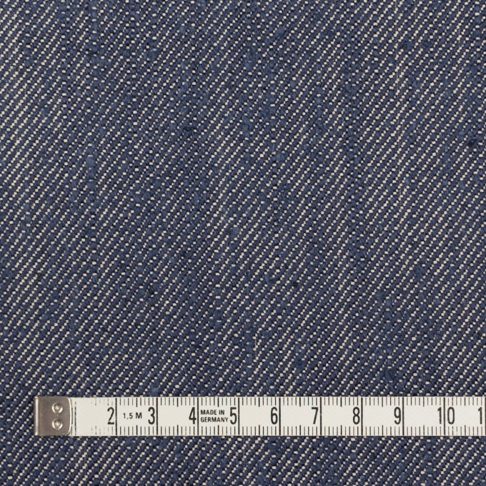レーヨン&コットン混×無地(スカイブルー)×デニム(10oz) イメージ4