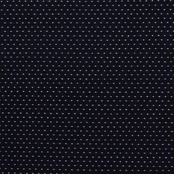 コットン×ドット(ダークネイビー)×ブロードドビー