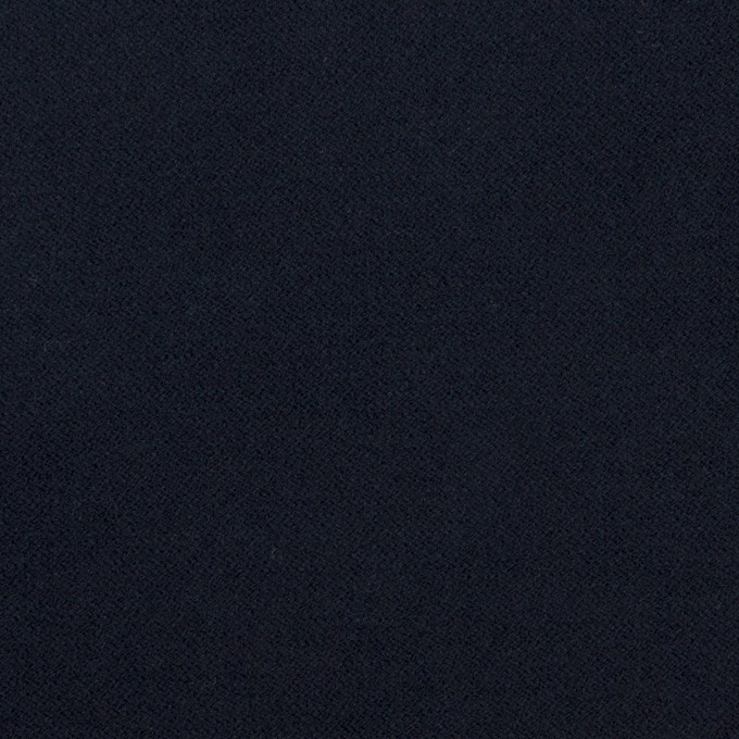 コットン&ポリウレタン×無地(ダークネイビー)×フランネル・ストレッチ イメージ1
