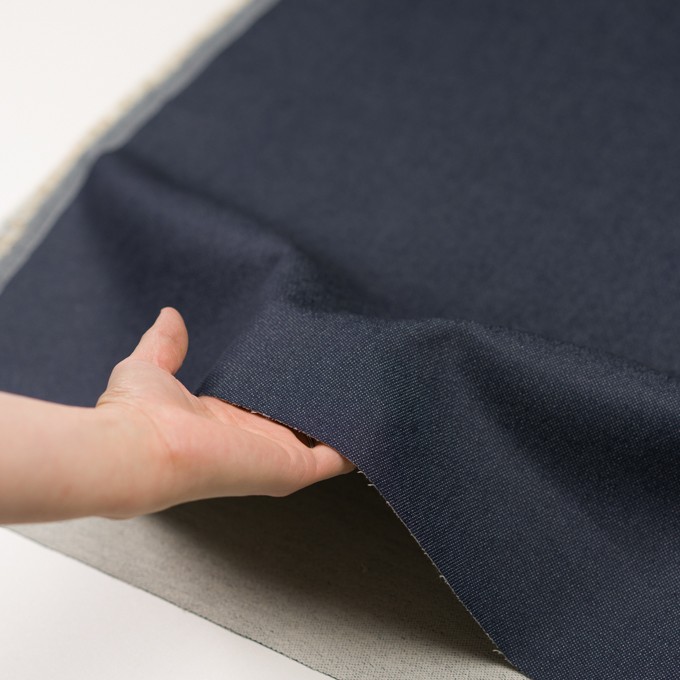コットン&ポリウレタン×無地(インディゴ)×デニムストレッチ(10.5oz) イメージ5