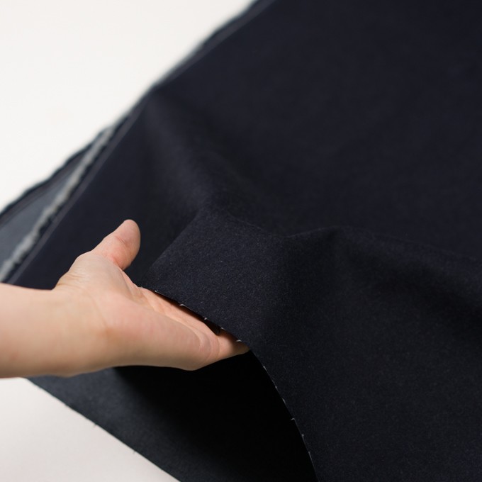 コットン&ポリウレタン×無地(インディゴ)×デニムストレッチ(11.5oz) イメージ5