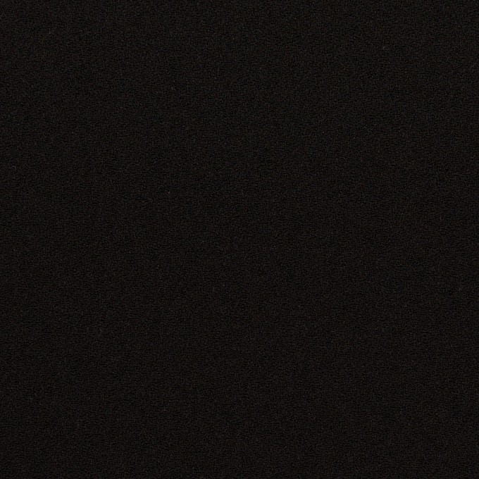 トリアセテート&ポリエステル×無地(ブラック)×バックサテンジョーゼット イメージ1