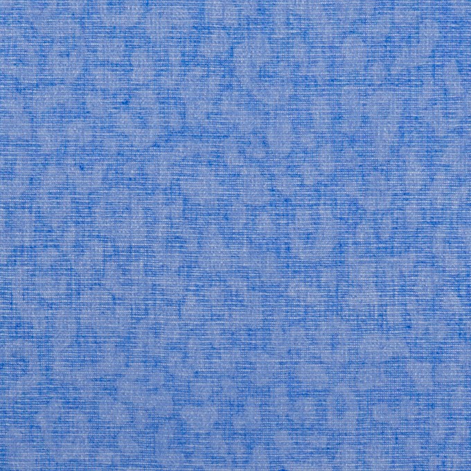 コットン×レオパード(ブルー)×ボイル イメージ1