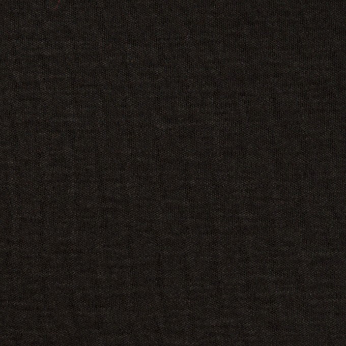 コットン&モダール×無地(ブラック)×スムースニット_全2色 イメージ1