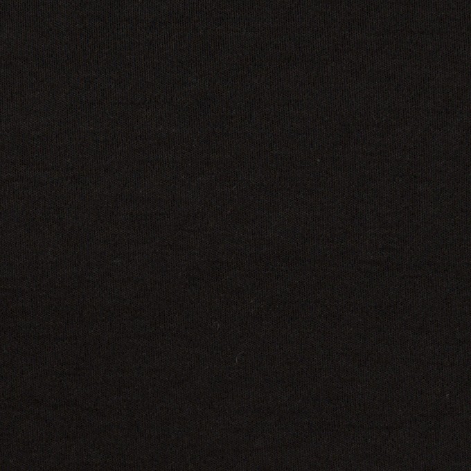 コットン×無地(ブラック)×スムースニット イメージ1