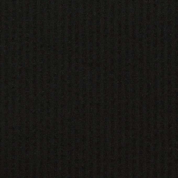 コットン×無地(ブラック)×サッカー イメージ1