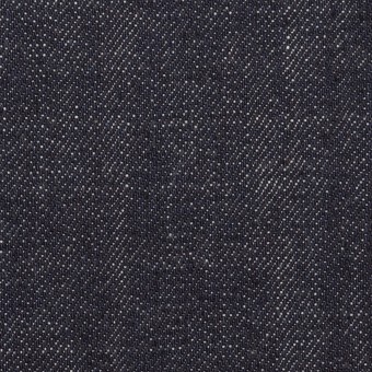 コットン×無地(インディゴ)×セルビッチ・デニム(13oz)