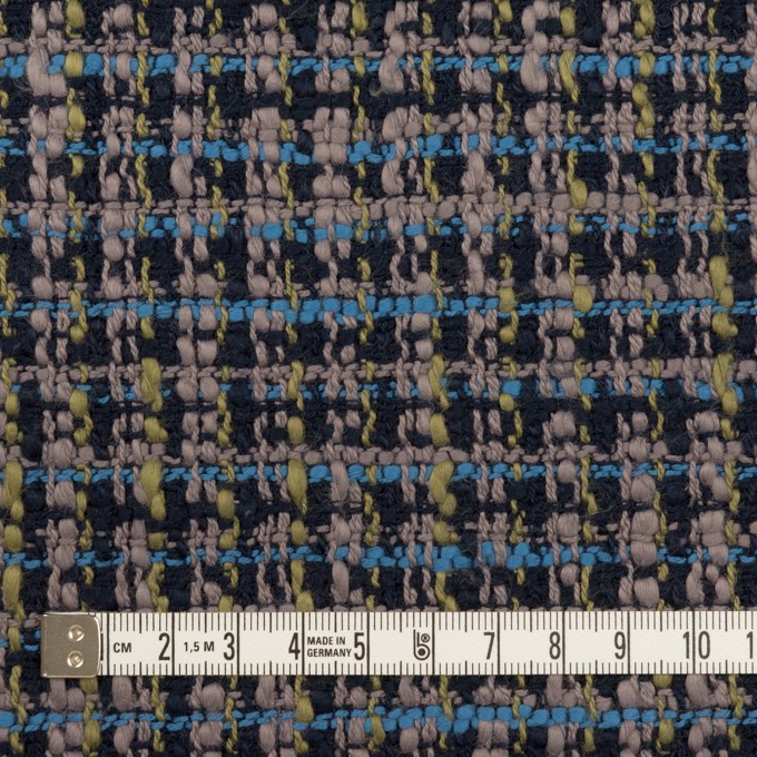 コットン×ミックス(ネイビー&スモークパープル)×ファンシーツイード_全2色 イメージ4