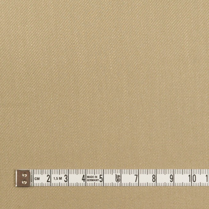 リネン&レーヨン混×無地(カーキベージュ)×サージストレッチ_全4色 イメージ4